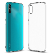 Чохол WXD Silicone 0.8 mm HQ Xiaomi Redmi 9A transparent PLS-00-00095140