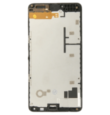Рамка дисплея Nokia Lumia 640 (RM-1075) black PLS-00-00056272