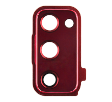 Скло камери Samsung G780 Galaxy S20 FE з рамкою cloud red (Original) PLS-00-00046439