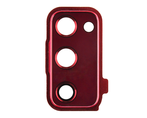 Скло камери Samsung G780 Galaxy S20 FE з рамкою cloud red (Original) PLS-00-00046439