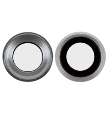 Скло камери Apple iPhone 6S з рамкою silver PLS-00-00047074