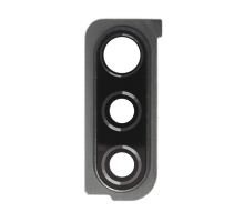 Скло камери Samsung A307F Galaxy A30s (2019) з рамкою black (Original) PLS-00-00035622