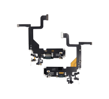 Шлейф iPhone 13 Pro з роз'ємом зарядки alpine green (Original Used) PLS-00-00093470