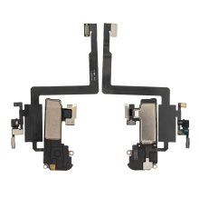 Шлейф iPhone 11 Pro Max з датчиком освітленості, наближення, мікрофоном та слуховим динаміком (Original Used) PLS-00-00036935