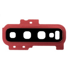 Скло камери Samsung G975 Galaxy S10 Plus з рамкою red (Original) PLS-00-00041885