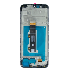 Дисплей Motorola XT2155 Moto E20 з сенсором та рамкою black PLS-00-00089574