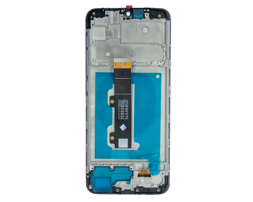 Дисплей Motorola XT2155 Moto E20 з сенсором та рамкою black PLS-00-00089574