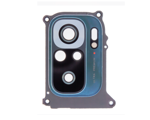 Скло камери Xiaomi Redmi Note 10S з рамкою ocean blue (Original) PLS-00-00079408