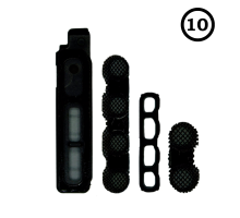 Набір захисних сіток для динаміка та мікрофона Apple iPhone XR (10 комплектів) PLS-00-00080401