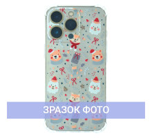 Чохол новорічний (різдвяний) WAVE Christmas Holiday iPhone 13 christmas animals PLS-00-00101307