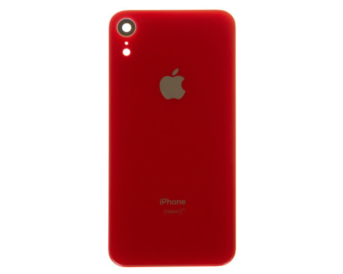 Задня кришка iPhone XR зі склом камери red (Original China) PLS-00-00046603