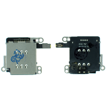 Роз'єм Sim карти iPhone XR (Dual SIM) зі шлейфом PLS-00-00079575