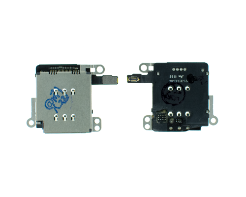 Роз'єм Sim карти iPhone XR (Dual SIM) зі шлейфом PLS-00-00079575