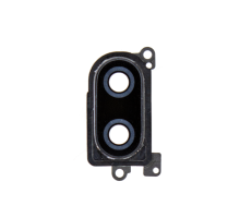 Скло камери Xiaomi Mi 8 Lite з рамкою black (Original) PLS-00-00080082