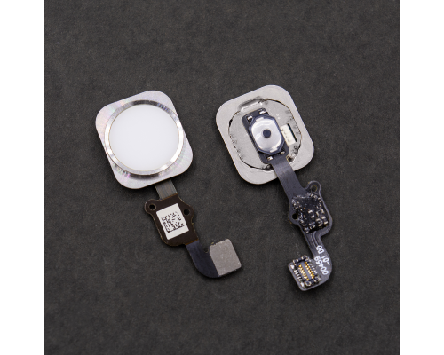 Шлейф з кнопкою Home iPhone 6S, 6S plus white PLS-00-00016675