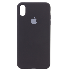 Чохол Silicone Case Full Protective iPhone X(XS) black PLS-00-00071969