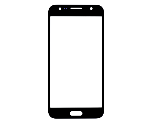 Скло дисплея Samsung J500 Galaxy J5 black (Original China) PLS-00-00012117