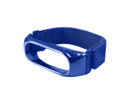 Ремінець Xiaomi Mi Band (3,4) Milanese Loop blue PLS-00-00088378