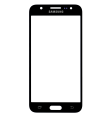 Скло дисплея Samsung J500 Galaxy J5 black (Original China) PLS-00-00012117
