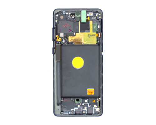 Дисплей Samsung N770 Galaxy Note 10 Lite з сенсором та рамкою black (Original) PLS-00-00028654