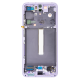 Дисплей Samsung G990 Galaxy S21 FE 5G з сенсором та рамкою lavender (Original) PLS-00-00086262