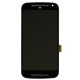 Дисплей Motorola XT1062 Moto G2 з сенсором та рамкою black PLS-00-00013591