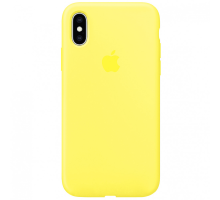 Чохол Silicone Case Full Protective iPhone XS Max yellow PLS-00-00071815