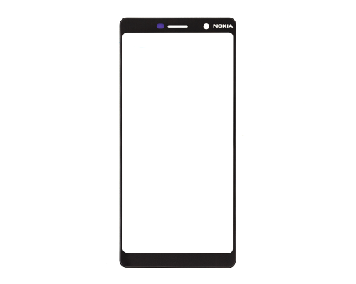Скло дисплея Nokia 7 Plus Dual Sim (TA-1046) black (Original China) PLS-00-00021350