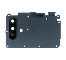 Скло камери Xiaomi Redmi 9A з рамкою black PLS-00-00079184