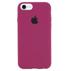Чохол Silicone Case Full Protective iPhone 7 (8,SE 2020) maroon PLS-00-00071613