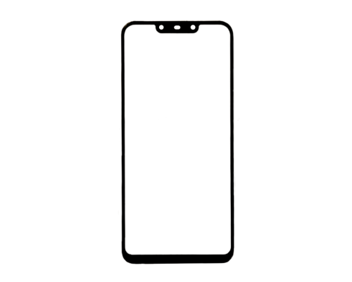 Скло дисплея Huawei P Smart Plus (2018) з OCA плівкою black (SJ) PLS-00-00059995