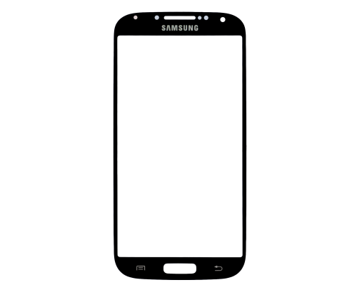 Скло дисплея Samsung i9500 Galaxy S4 black PLS-00-00007728