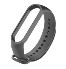 Ремінець Xiaomi Mi Band 5 Silicone dark gray PLS-00-00049666