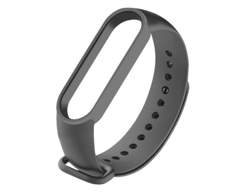 Ремінець Xiaomi Mi Band 5 Silicone dark gray PLS-00-00049666