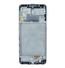 Дисплей Samsung M225 Galaxy M22 (2021) з сенсором та рамкою black (Original) PLS-00-00081617