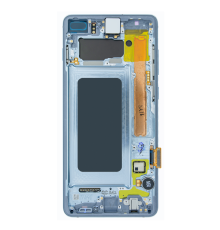 Дисплей Samsung G975 Galaxy S10 Plus з сенсором та рамкою blue (Original) PLS-00-00090328
