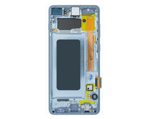 Дисплей Samsung G975 Galaxy S10 Plus з сенсором та рамкою blue (Original) PLS-00-00090328