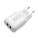 Зарядний пристрій Remax RP-U22 12W 2.4A 2USB-A з кабелем A-L white PLS-00-00027348
