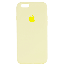 Чохол Silicone Case Full Protective iPhone 6 (6s) mellow yellow PLS-00-00071576