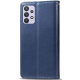 Чохол-книжка Leather GETMAN with card holder Samsung A325 Galaxy A32 blue PLS-00-00086136