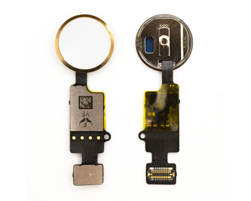 Шлейф з кнопкою Home iPhone 7 (Universal 3rd generation YF) gold PLS-00-00025461