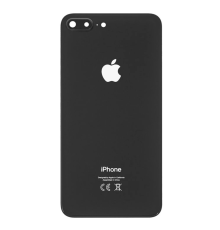 Задня кришка iPhone 8 Plus зі склом камери black (Original China) PLS-00-00046585