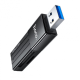 Перехідник Hoco HB20 USB 3.0 2в1 black PLS-00-00099532