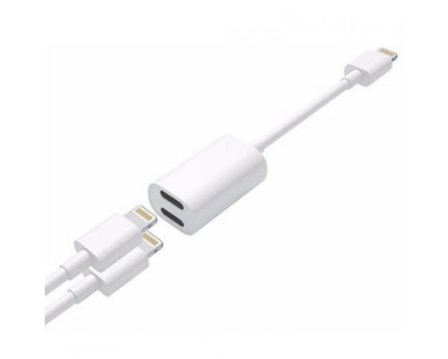 Перехідник Apple Lightning to Lightning white PLS-00-00100775