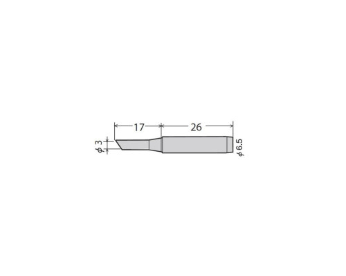 Паяльне жало Goot PX-60RT-3C st-818820