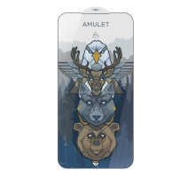 BOX 10 шт Захисне скло AMULET 2.5D HD Antistatic for iPhone 13 Pro Max/14 Plus Чорний ma38926_3868916
