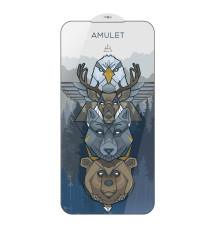 BOX 10 шт Захисне скло AMULET 2.5D HD Antistatic for iPhone 13 Pro Max/14 Plus Чорний ma38926_3868916