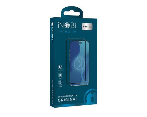 Захисне скло iNOBI Original AR for iPhone 17 Pro Max Чорный ma38490_3748707