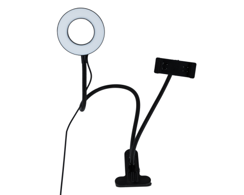 Лампа Fill Light 2 in 1 9cm на Прищепке м'ята упаковка Чорний ma26418_1821405