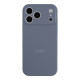 Чохол Silicone Case Full Size with Frame для iPhone 17 Pro Max 28.Lavender Grey ma38005_3667252